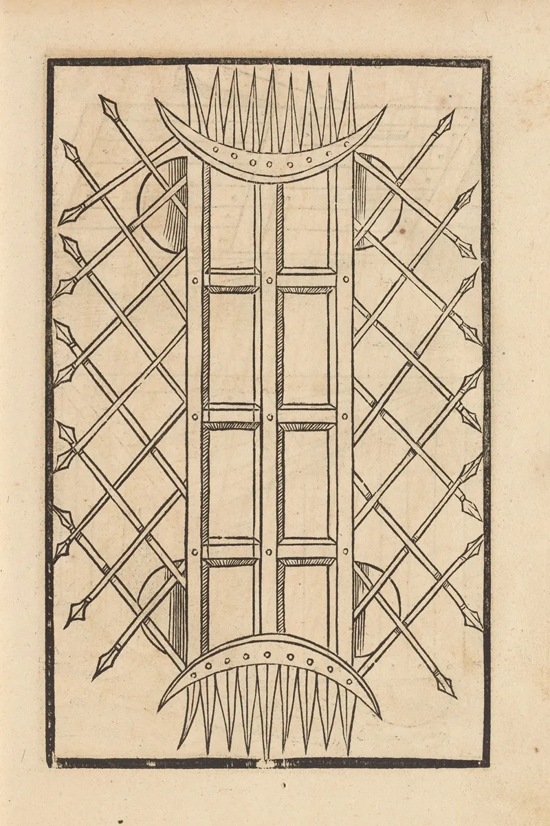 Vier Bucher Der Ritterschafft Pl 077 Wall Art by Flavius Vegetius Renatus - High-Resolution Digital Print