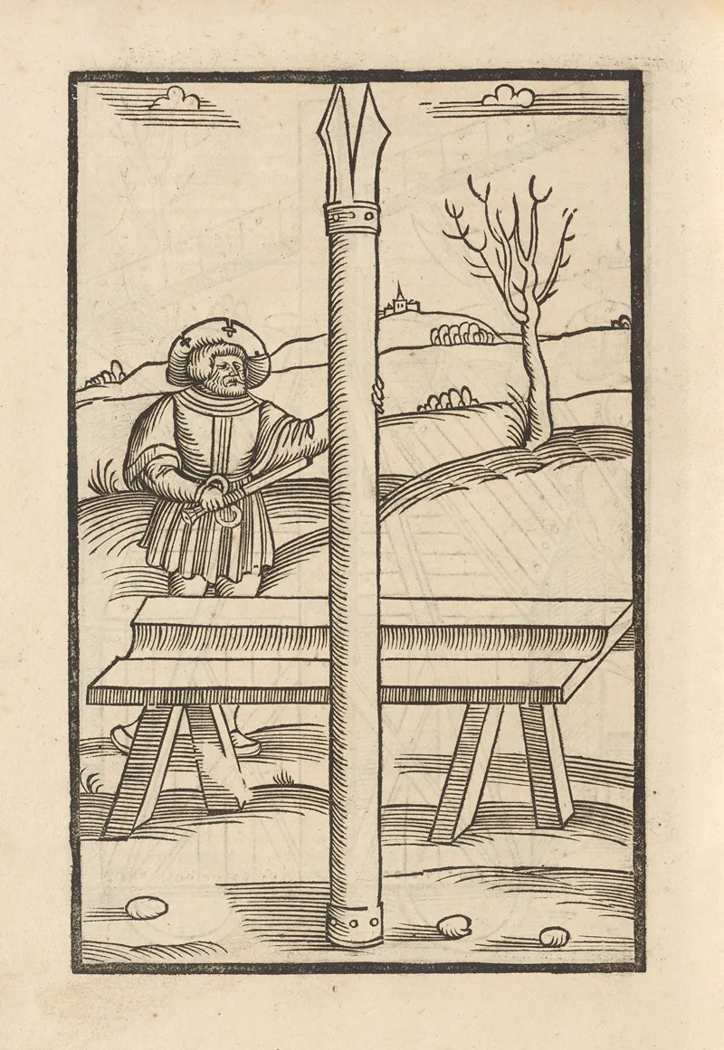Vier Bucher Der Ritterschafft Pl 080 Wall Art by Flavius Vegetius Renatus - High-Resolution Digital Print