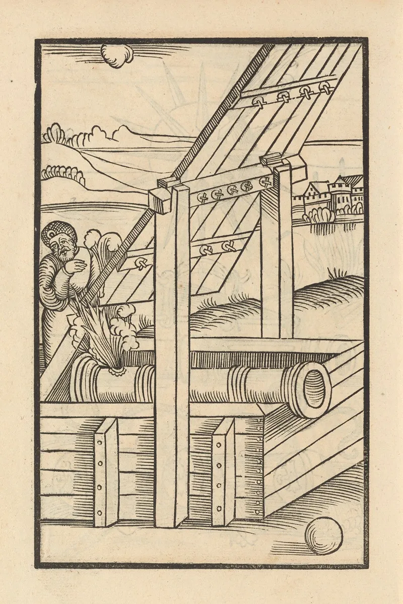 Vier Bucher Der Ritterschafft Pl 100 Wall Art by Flavius Vegetius Renatus - High-Resolution Digital Print