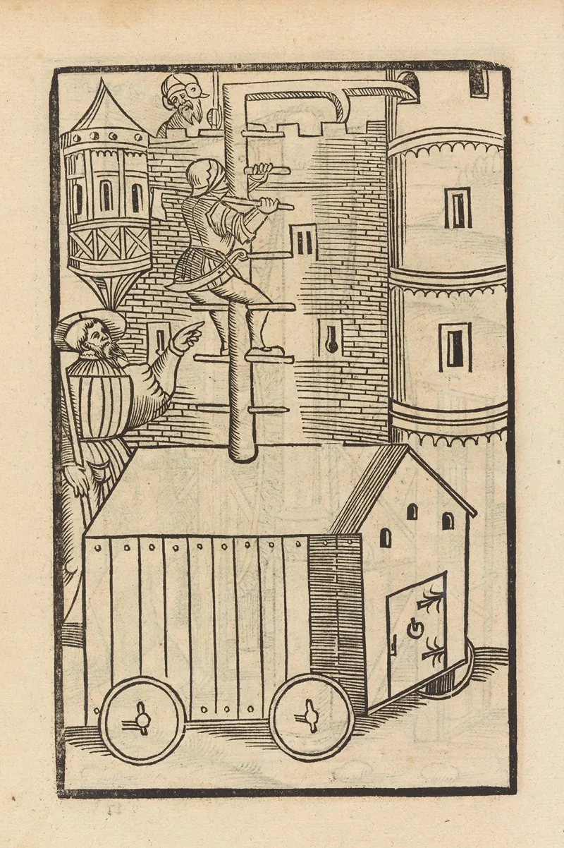 Vier Bucher Der Ritterschafft Pl 108 Wall Art by Flavius Vegetius Renatus - High-Resolution Digital Print