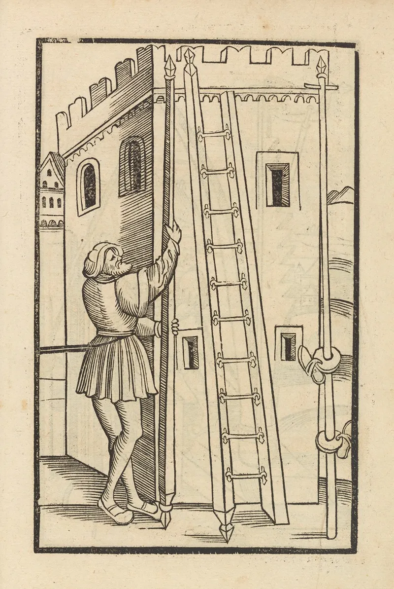 Vier Bucher Der Ritterschafft Pl 113 Wall Art by Flavius Vegetius Renatus - High-Resolution Digital Print