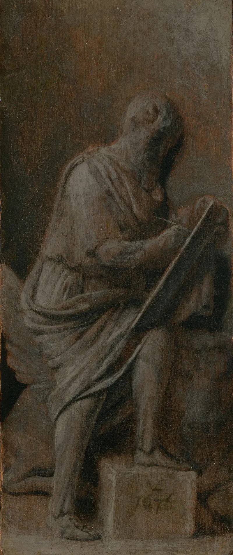 Vier Evangelisten Lucas Wall Art by Caesar Van Everdingen - High-Resolution Digital Print