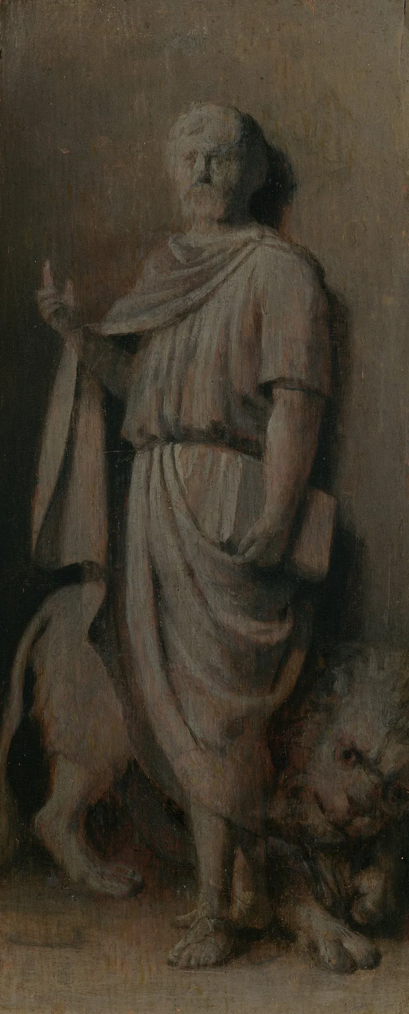 Vier Evangelisten Marcus Wall Art by Caesar Van Everdingen - High-Resolution Digital Print