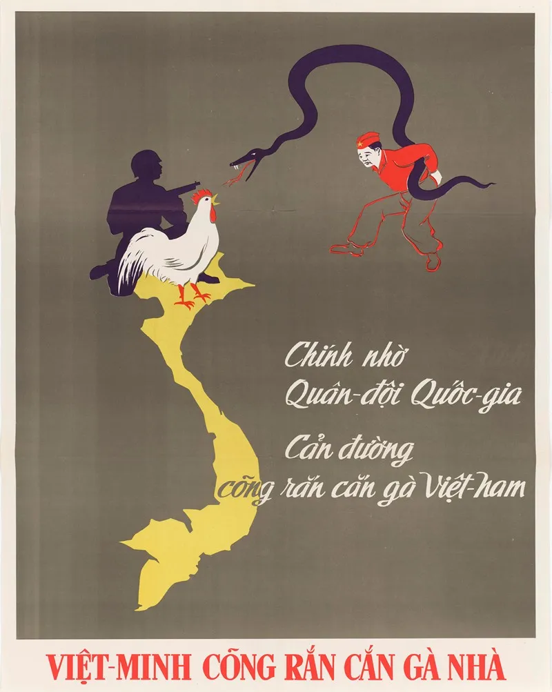 Viet Army Stops Snake