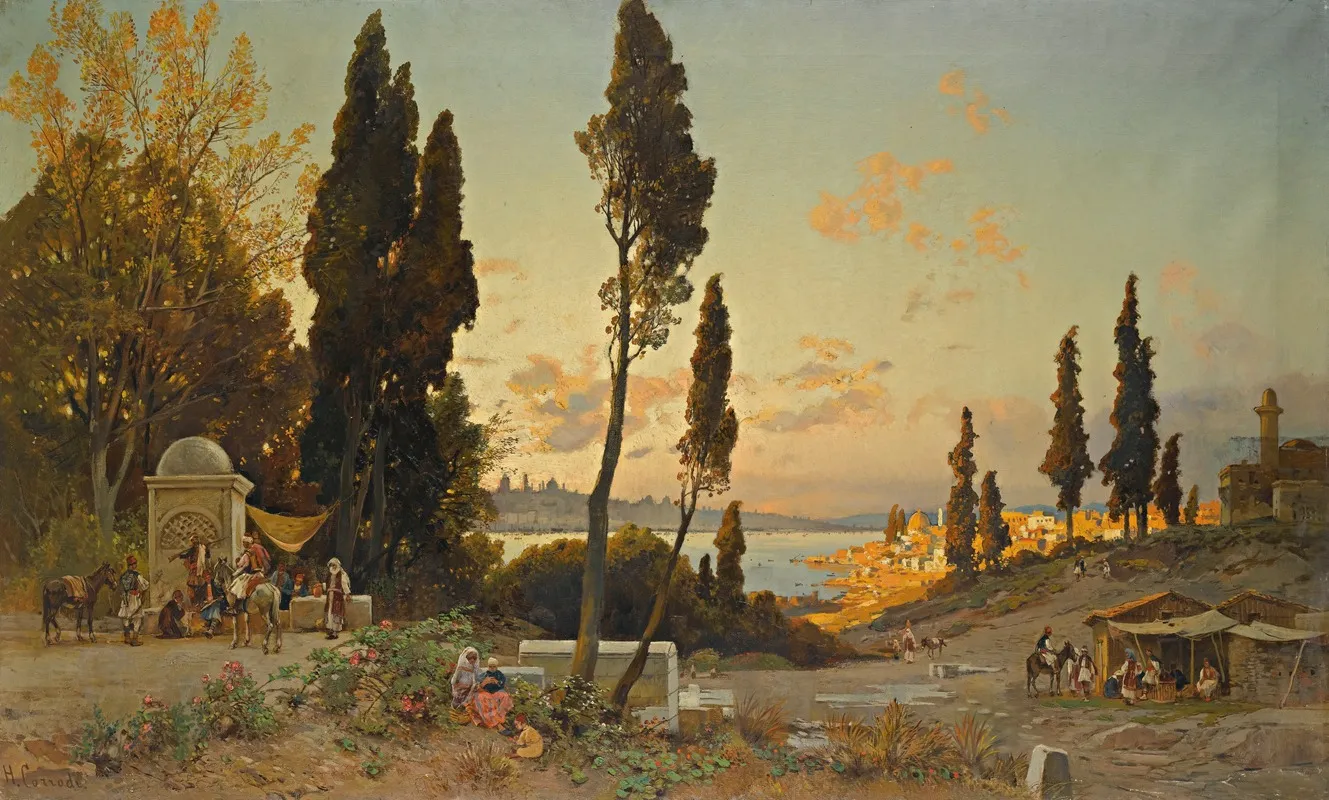 View Across The Bosphorus Constantinople