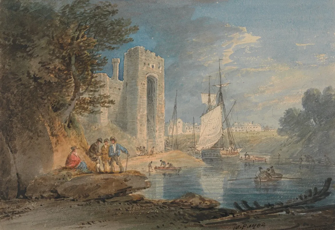 View At Caernarvon Wales