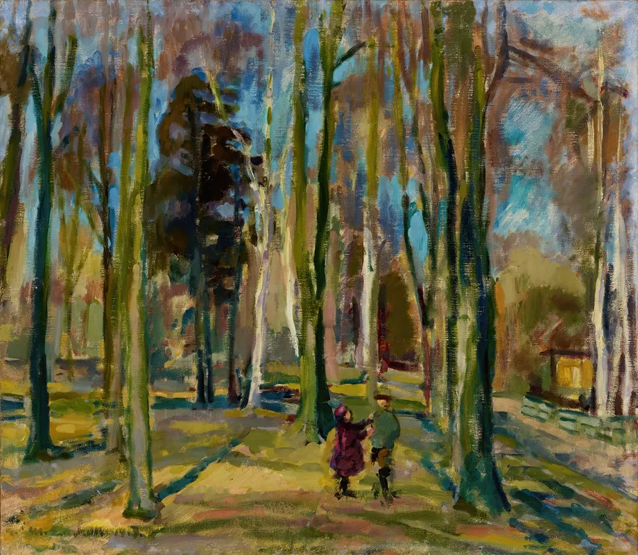View From Kaivopuisto Wall Art by Magnus Enckell - High-Resolution Digital Print