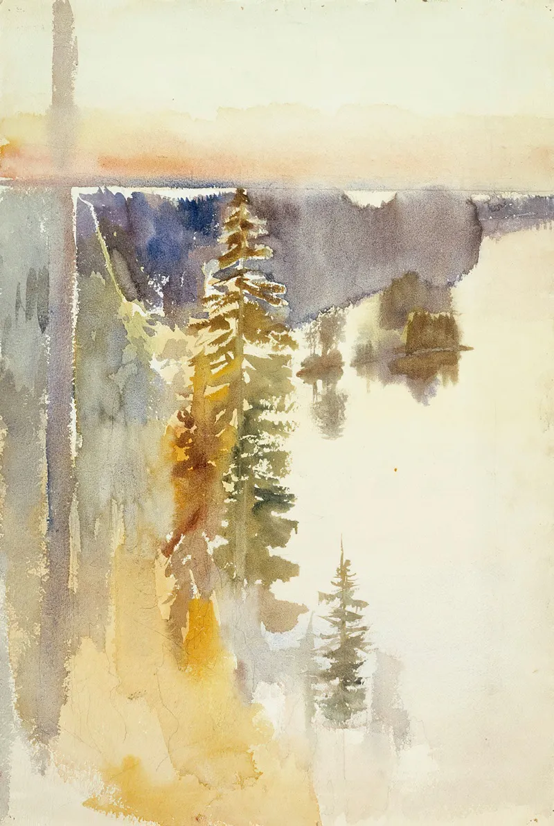 View From Kaukola Ridge Wall Art by Albert Edelfelt - High-Resolution Digital Print