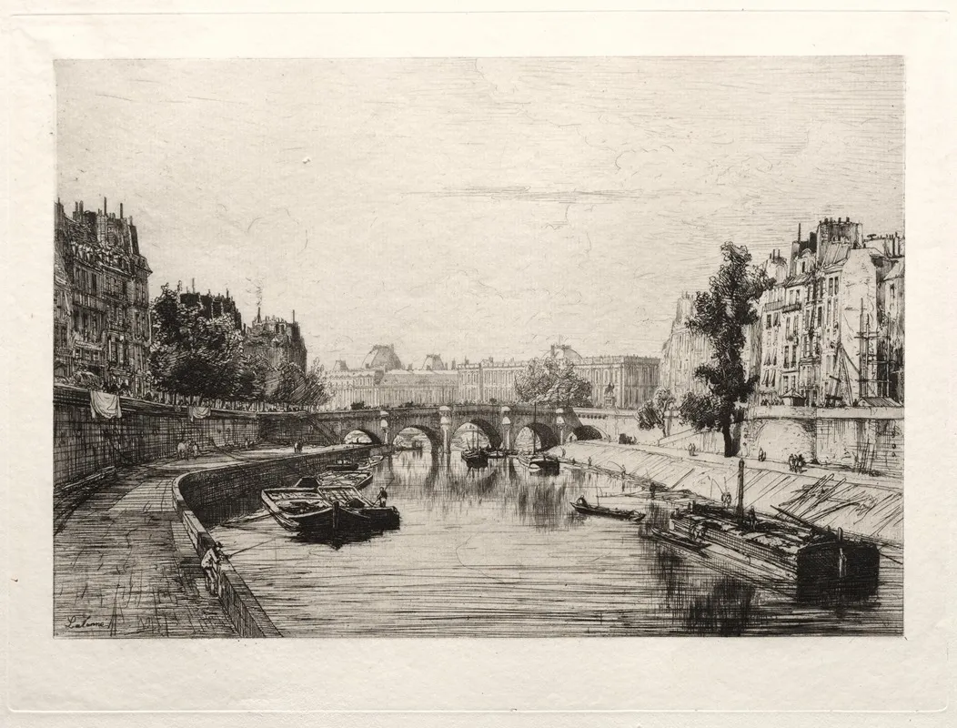 View From Pont St Michel
