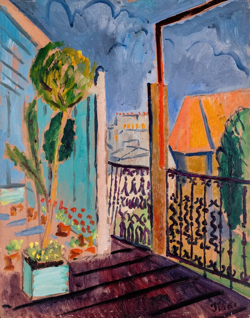 View From The Studio Window