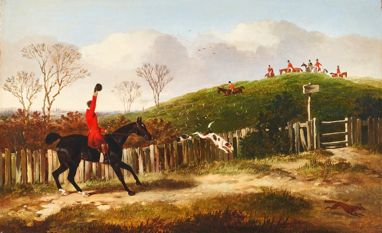 View Halloo Wall Art by John Dalby - High-Resolution Digital Print
