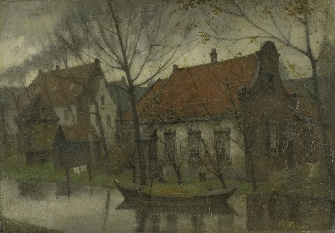 View In A Village