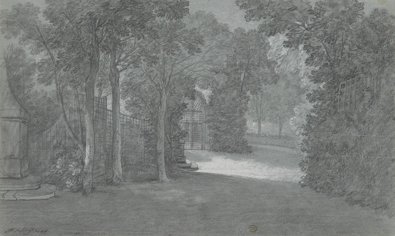 View In The Gardens Of Arcueil