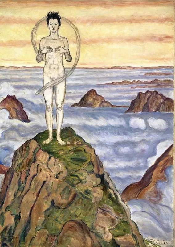 View Into Infinity Wall Art by Ferdinand Hodler - High-Resolution Digital Print