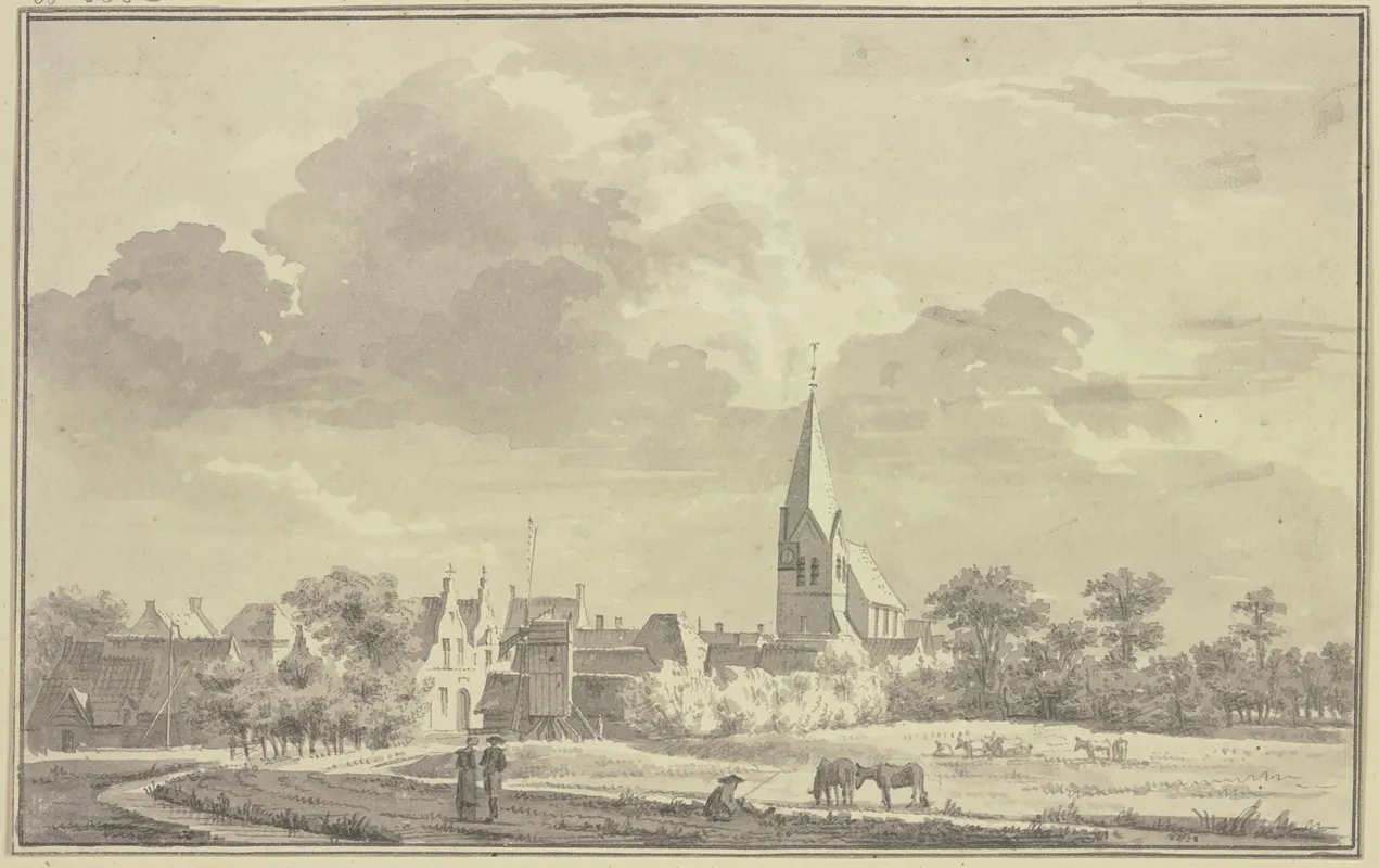 View Of Aldeboarn