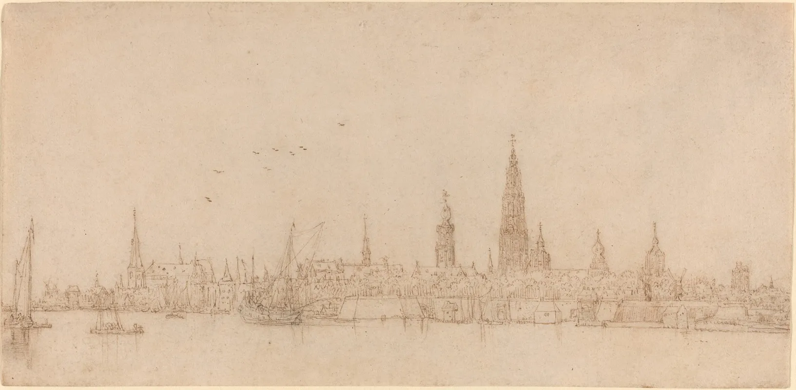 View Of Antwerp