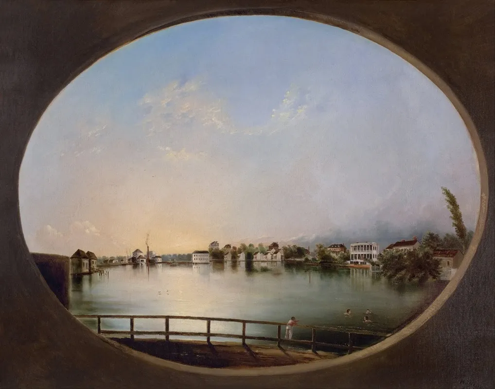 View Of Charleston View From The East Wall Art by Henry Joseph Jackson - High-Resolution Digital Print
