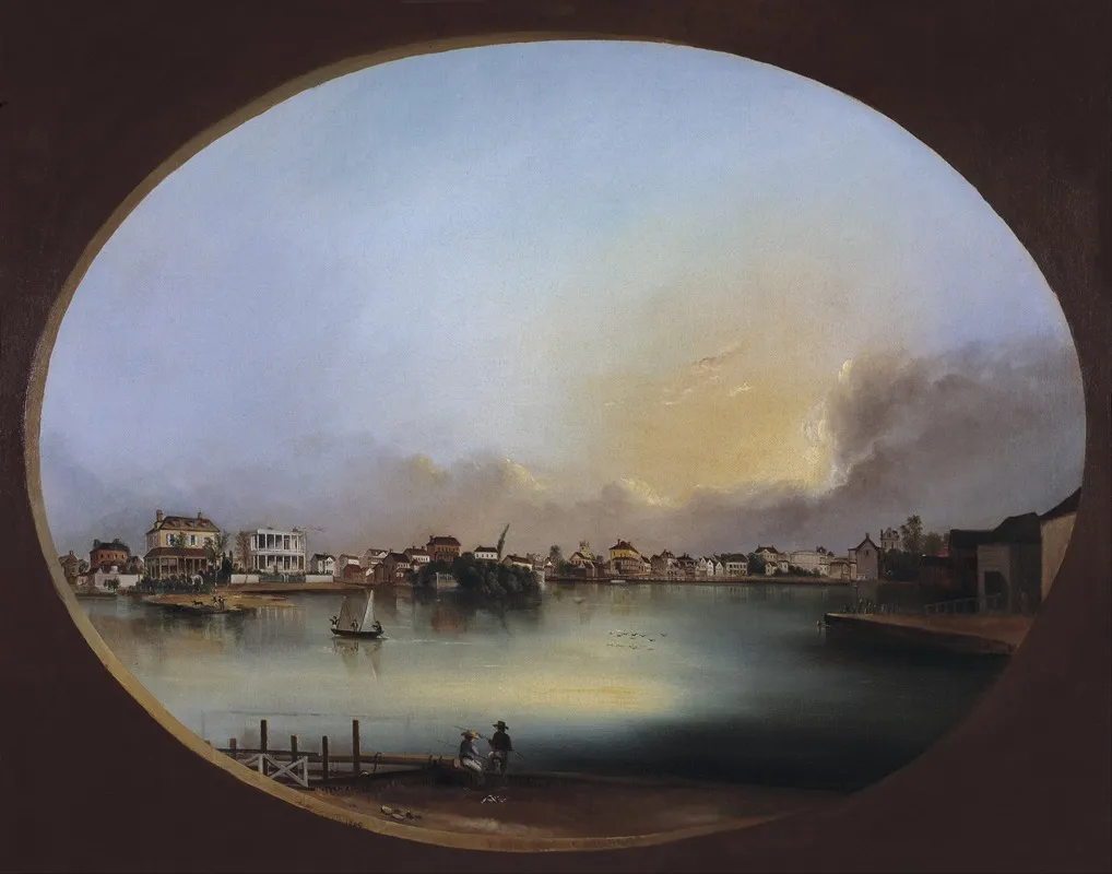 View Of Charleston View From The West Wall Art by Henry Joseph Jackson - High-Resolution Digital Print