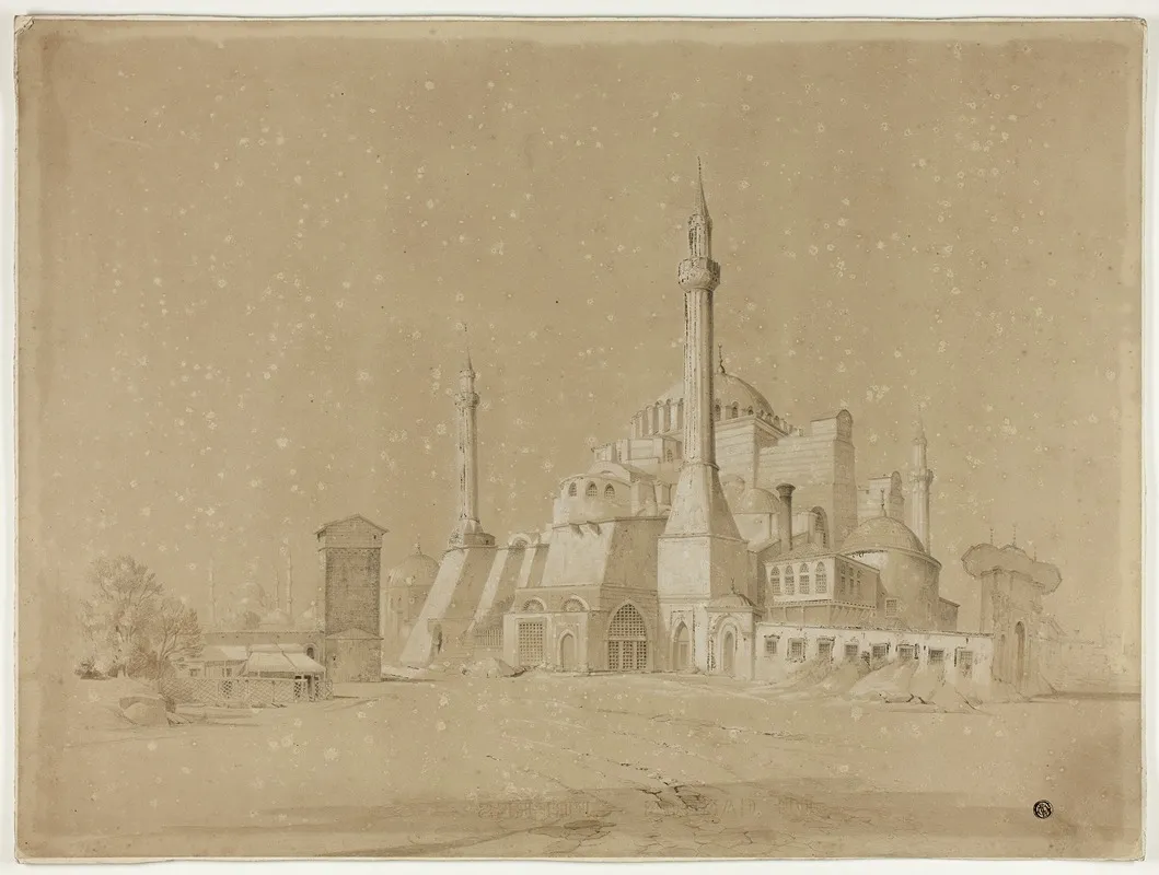 View Of Constantinople 2 Wall Art by David Roberts - High-Resolution Digital Print