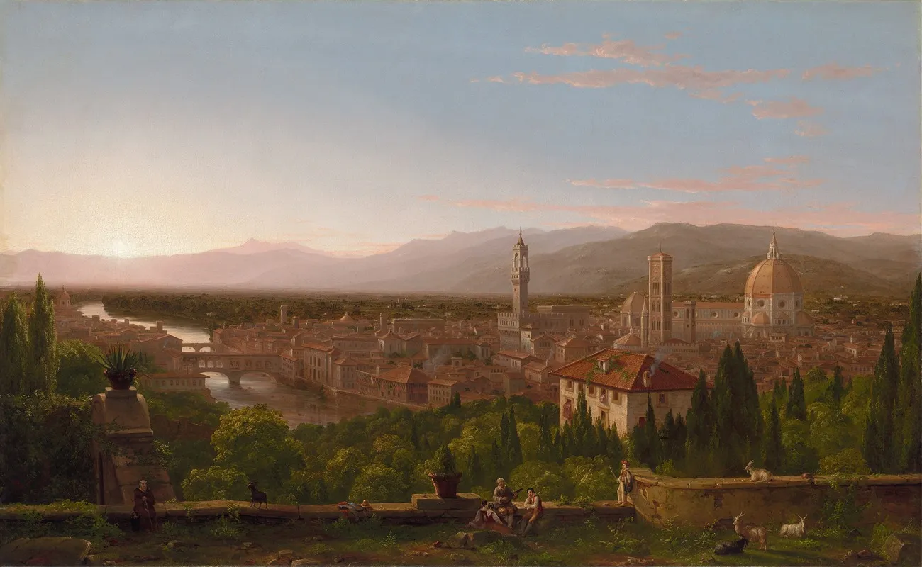 View Of Florence