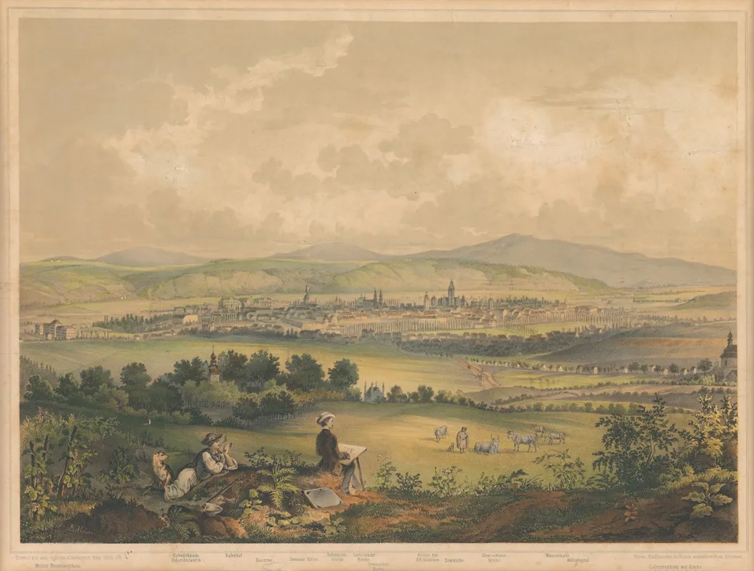 View Of Kosice Wall Art by Vojtech Klimkovič - High-Resolution Digital Print