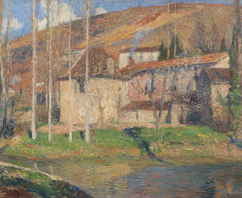 View Of Labastide Du Vert Midi Pyrenees Wall Art by Henri Martin - High-Resolution Digital Print