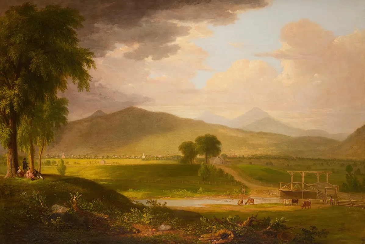 View Of Rutland Vermont