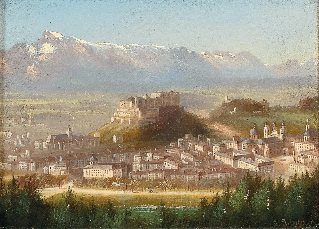 View Of Salzburg 2