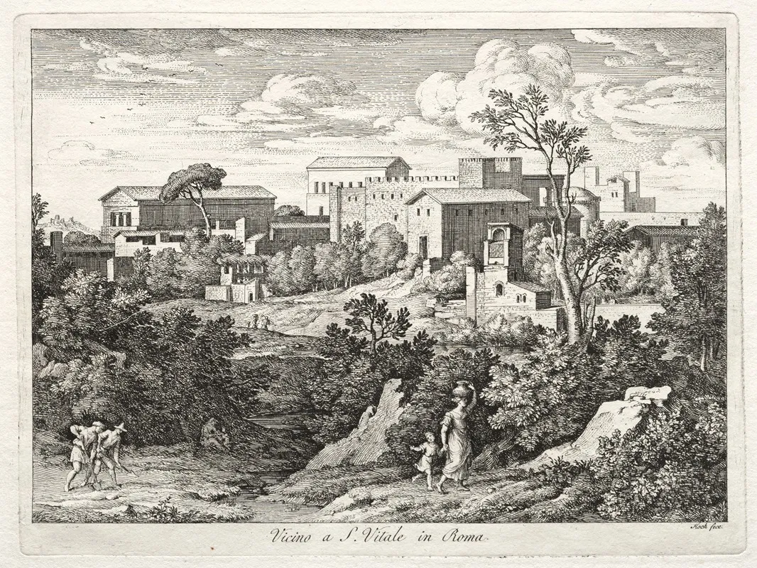 View Of San Vitale Rome
