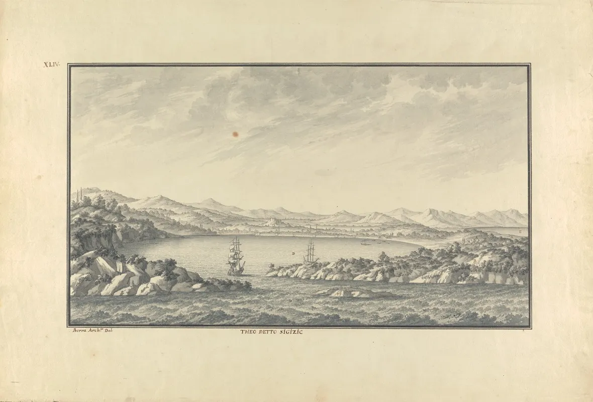 View Of Sigacik Ancient Teos