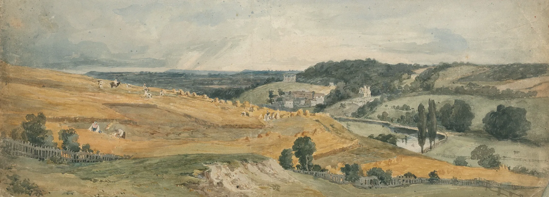 View Of St Catherines Hill Near Guildford