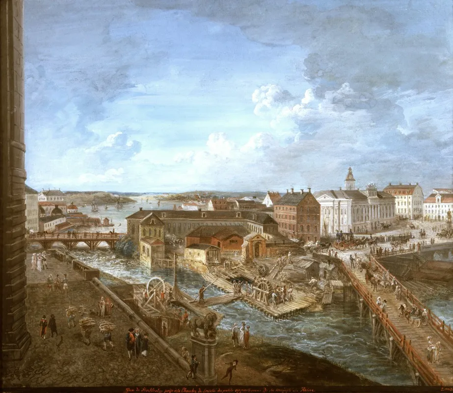 View Of Stockholm From The Royal Castle
