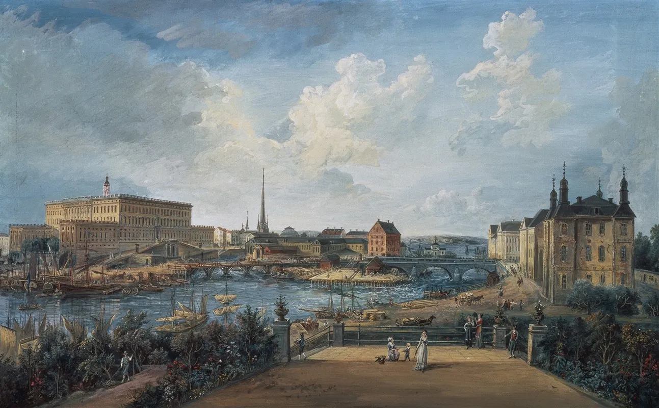 View Of Stockholm Iv