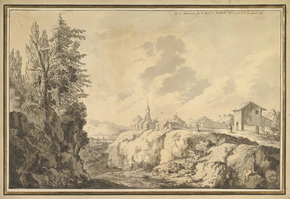 View Of Svenarum In The Province Of Smaland Sweden