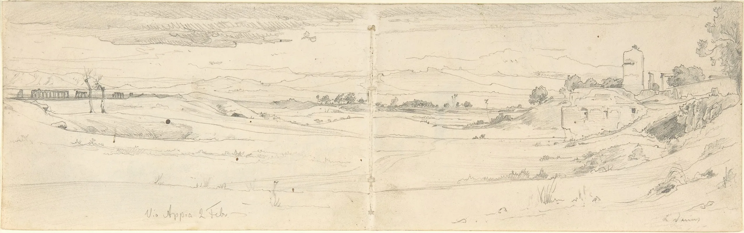 View Of The Appian Way