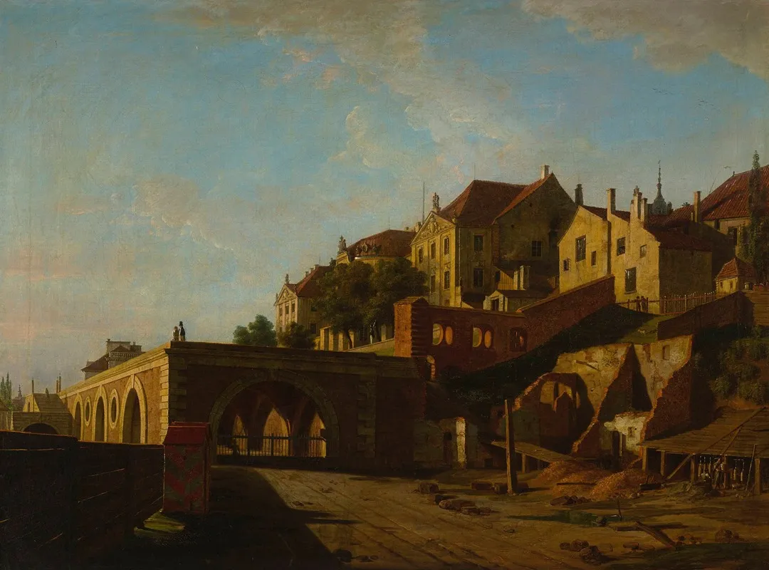 View Of The Castle From The North Wall Art by Marcin Zaleski - High-Resolution Digital Print