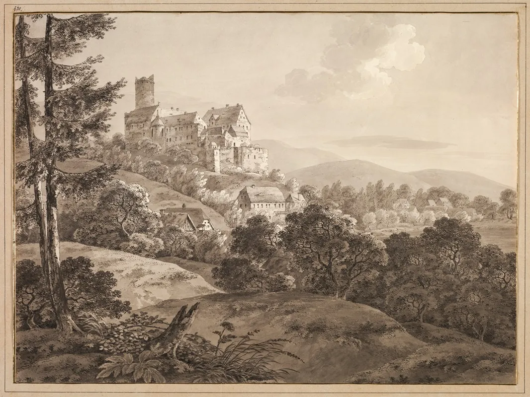 View Of The Castle Gnandstein