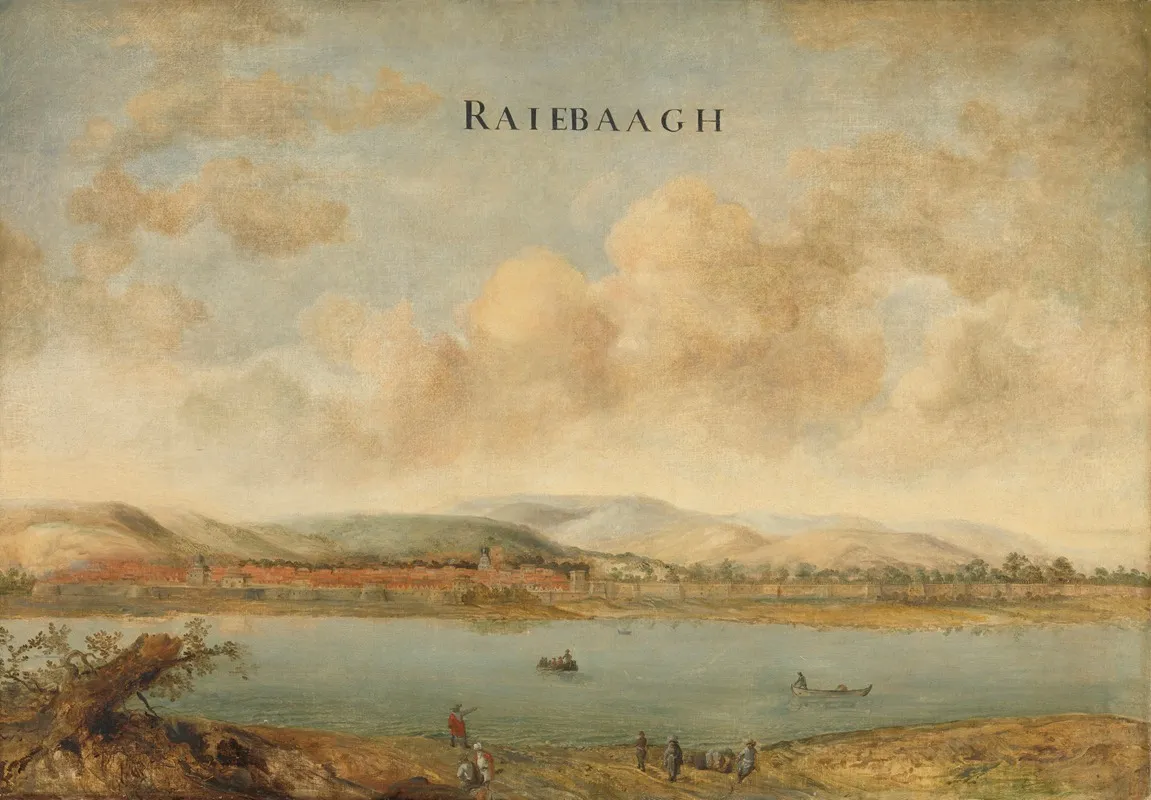 View Of The City Of Raiebaagh In Visiapoer India Wall Art by Johannes Vinckboons - High-Resolution Digital Print
