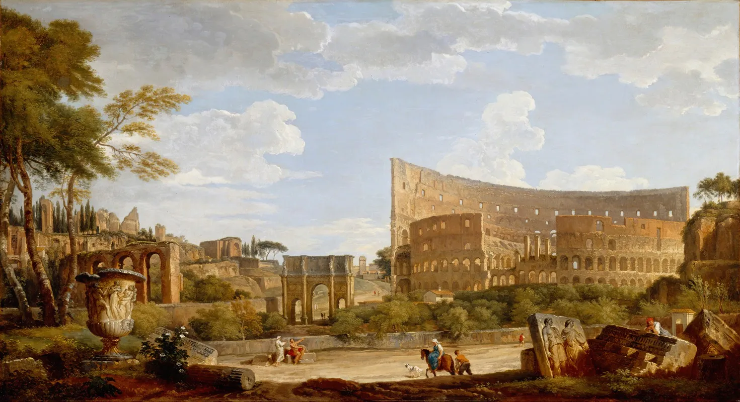 View Of The Colosseum
