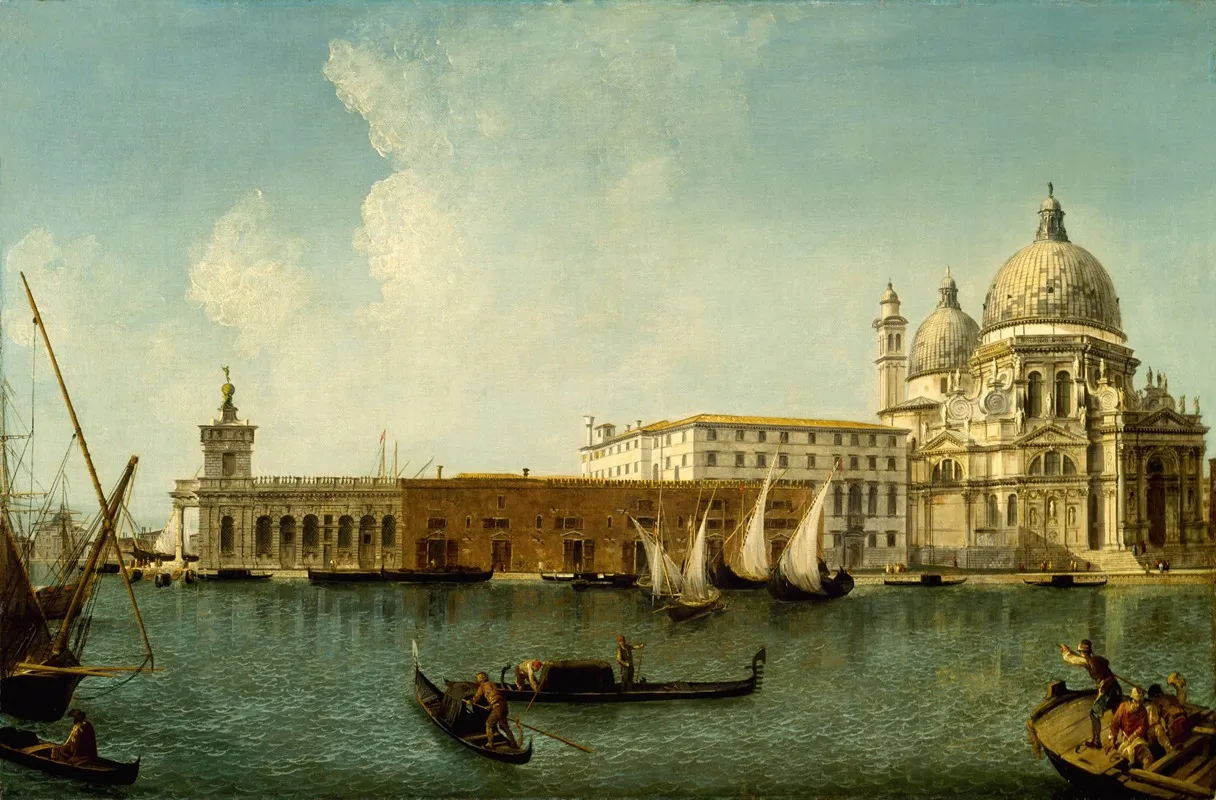 View Of The Dogana And Santa Maria Della Salute