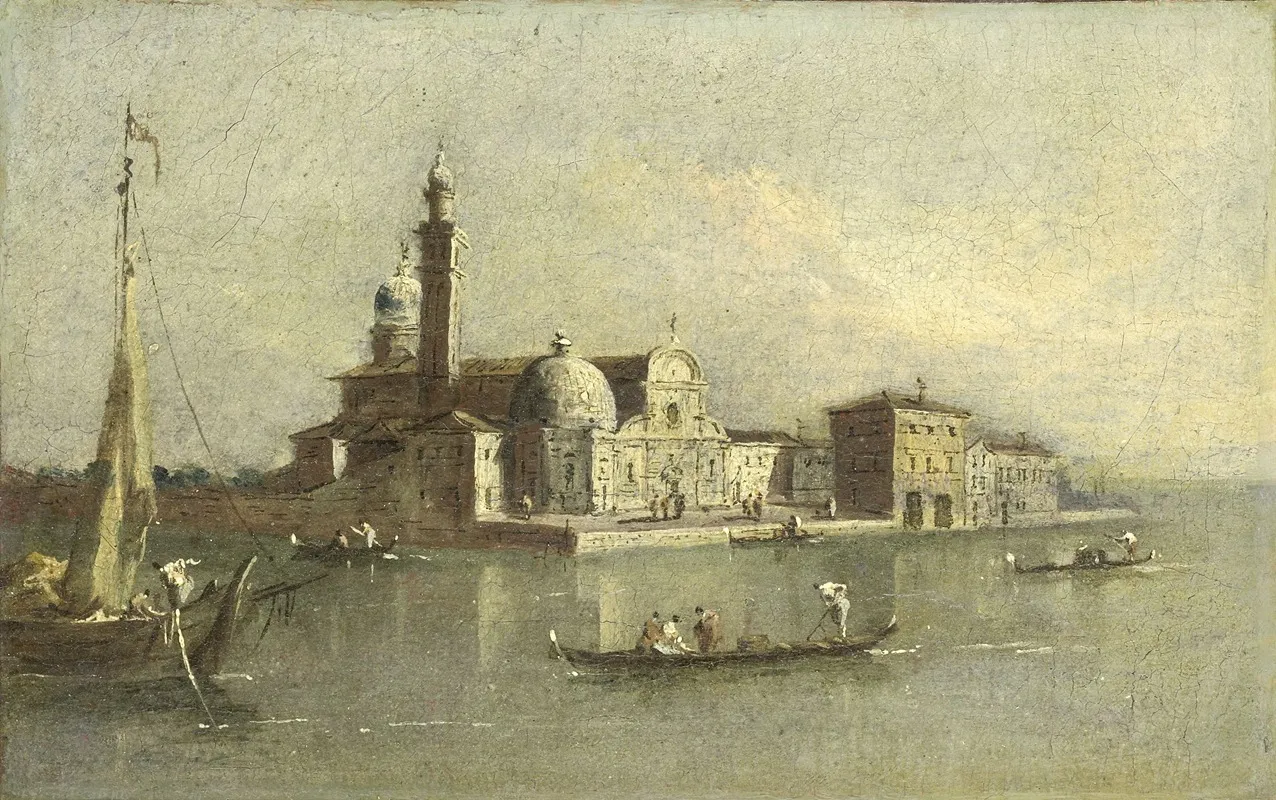View Of The Isola Di San Michele In Venice