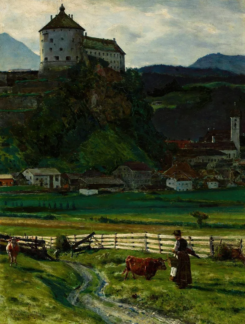 View Of The Kufstein Fortress Vicinity