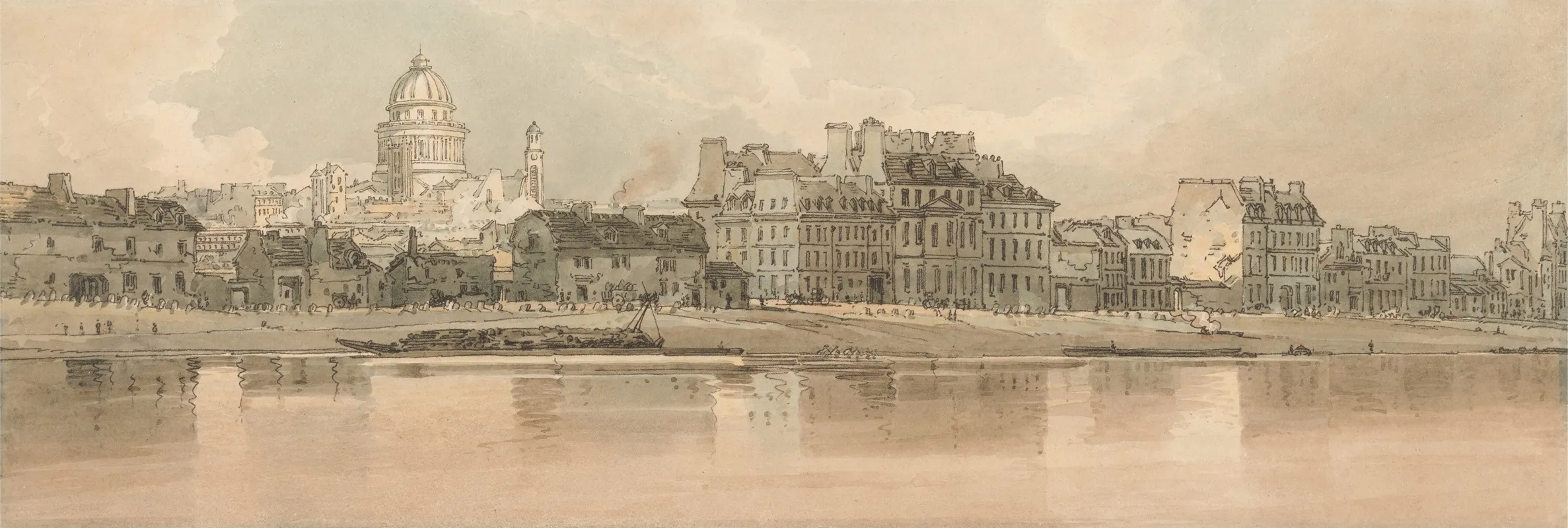 View Of The Pantheon From The Arsenal