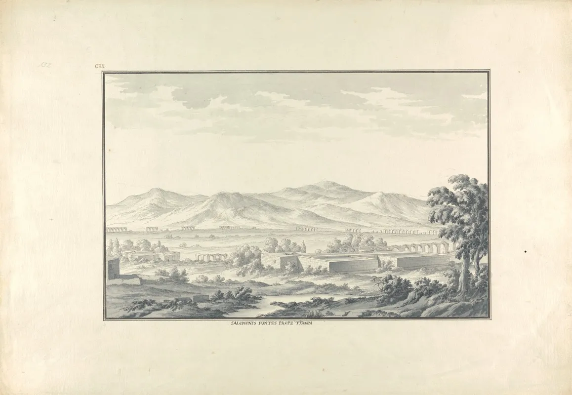 View Of The Ruined Theater Of Aezani At Tjaden