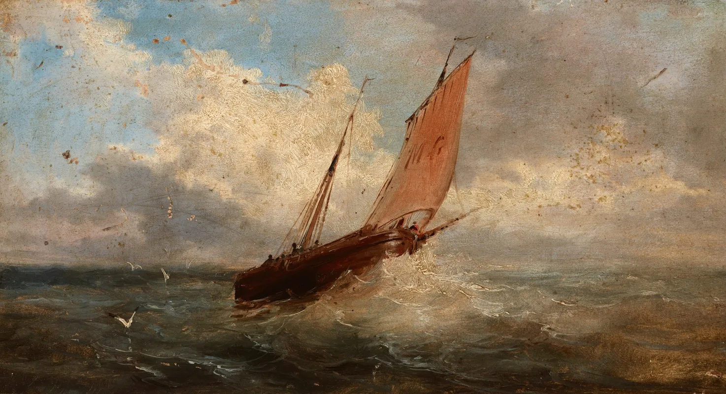 View Of The Sea Boat At The Sea