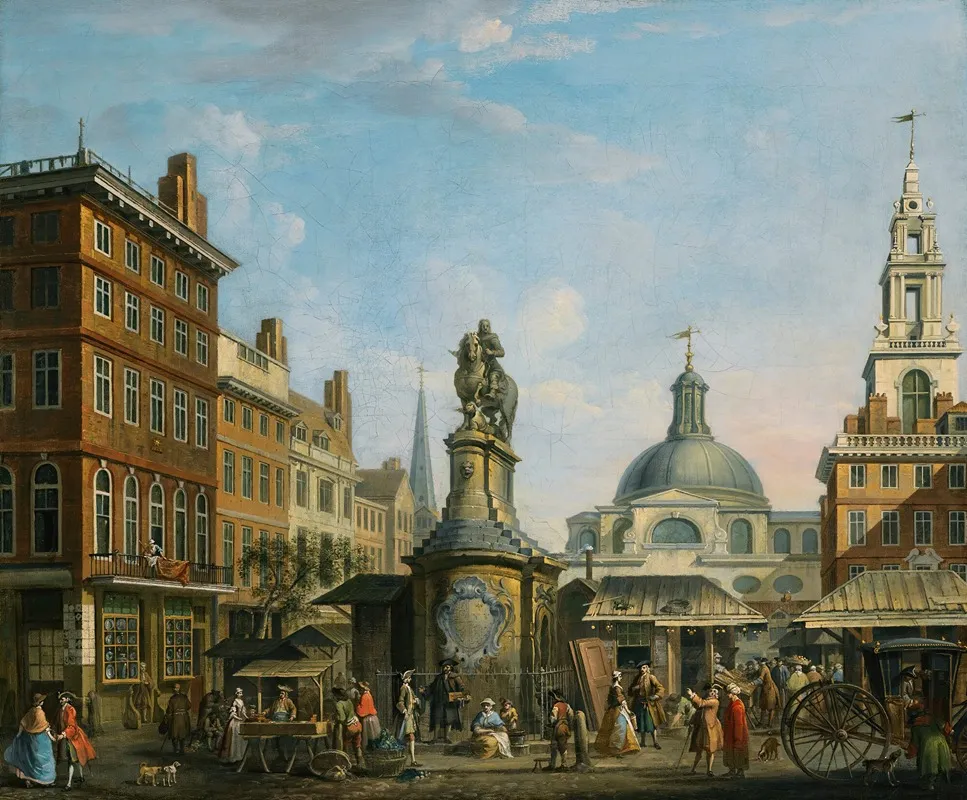 View Of The Stocks Market London