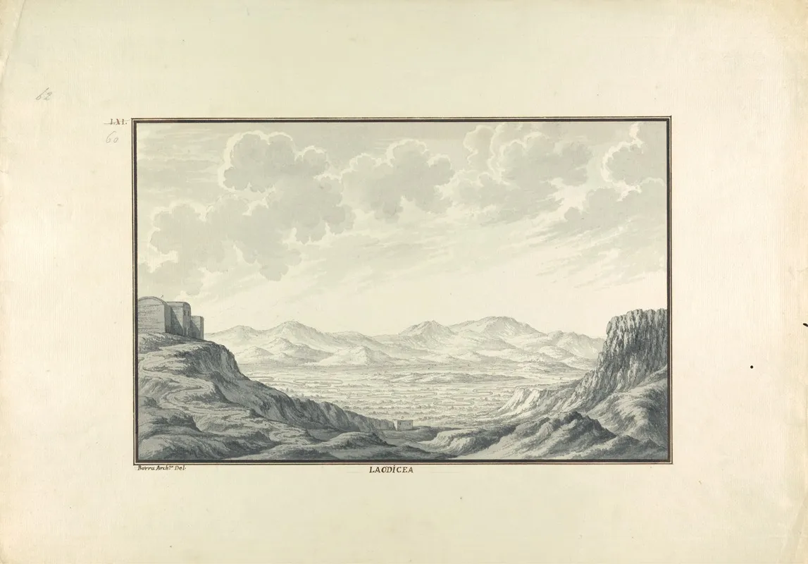 View Of The Valley Of Laodicea
