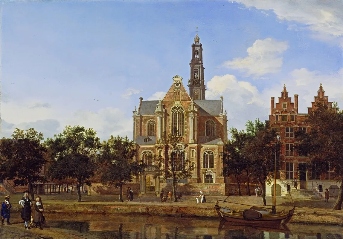 View Of The Westerkerk Amsterdam