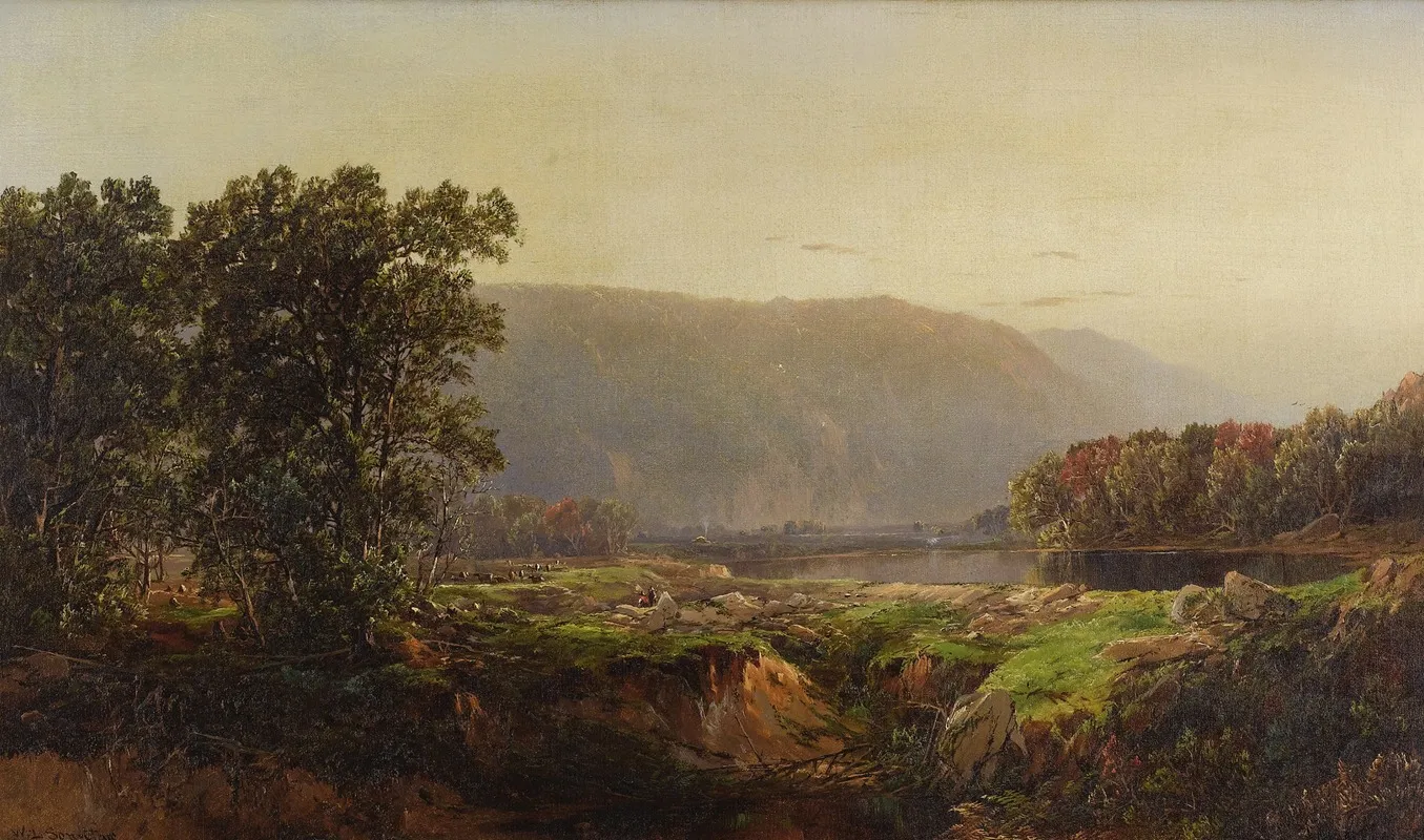 View Of The White Mountains