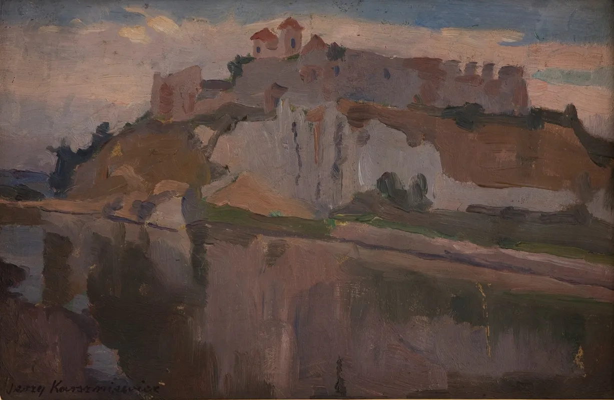 View Of Tyniec Wall Art by Jerzy Karszniewicz - High-Resolution Digital Print
